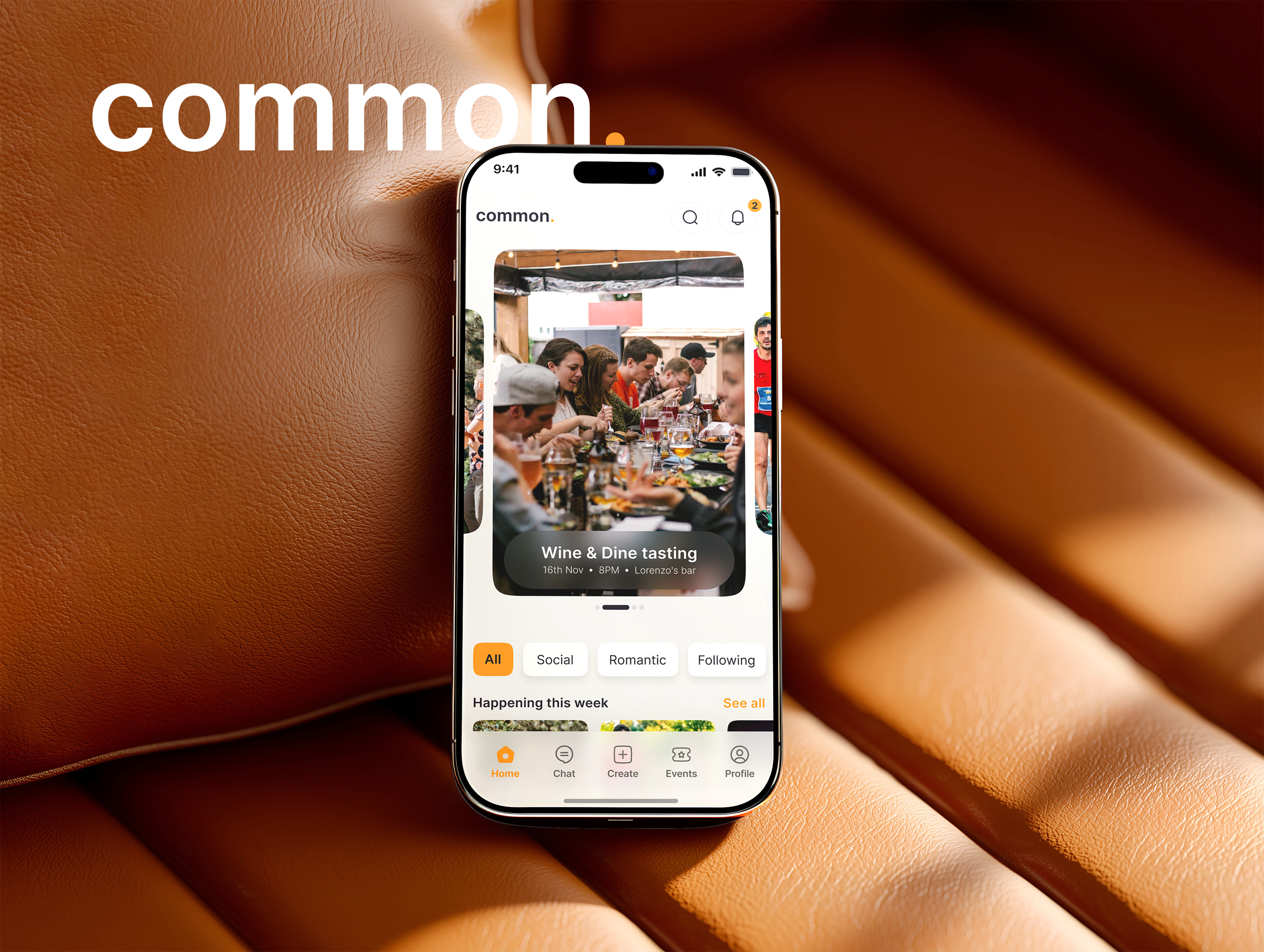 Common - Event Sharing App
